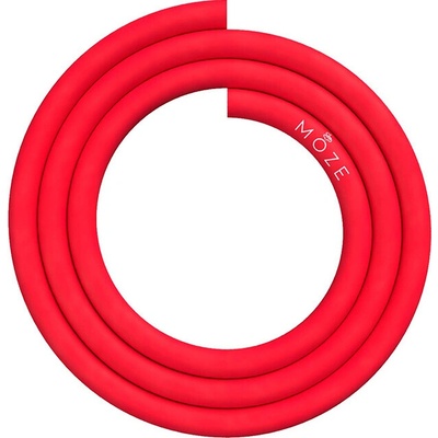 Moze silikonová 17/12 150 cm Červená