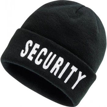 Urban Classics Zimná čiapka Security beanie Black