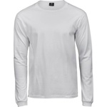 TEE JAYS Мъжка тениска с дълъг ръкав tee jays tj8007 sof tee - бяла m (18800700102)