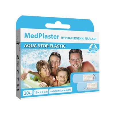 MedPlaster náplasť Aquastop elastic 20 ks