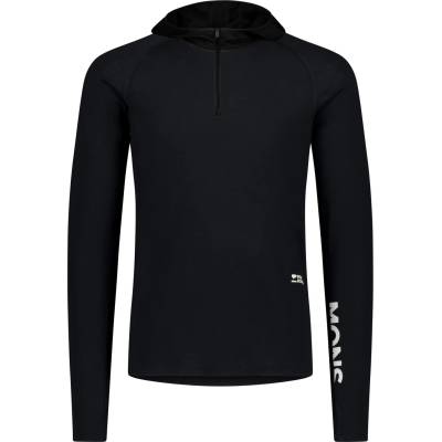 Mons Royale Мъжко мериносово термобельо Mons Royale Temple Merino Long Sleeve Hood Merino longsleeve - Black - размер XL (015-2333-0114)