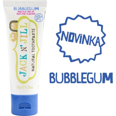Jack N´Jill Detská prírodná Bubble gum 50 g