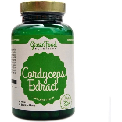 GreenFood Nutrition Cordyceps 90 vegan kapsúl