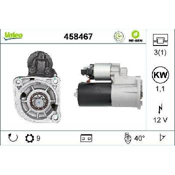 Startér VALEO 458467