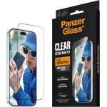 Panzer Стъклен протектор PanzerGlass за iPhone 18 Pro/17 Pro, Ultra-Wide Fit w. EasyAligner
