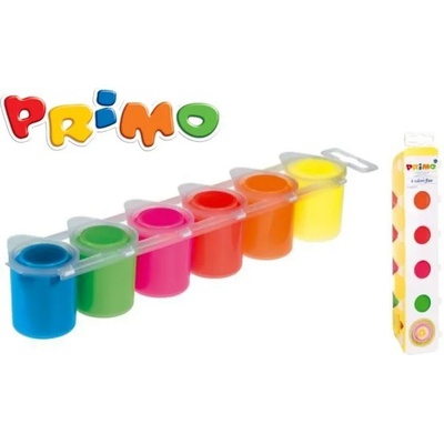 Primo Темперни бои PRIMO Fluo 6 цвята, 25 мл
