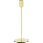 PartyDeco Свещник за конична свещ - златен 22см
