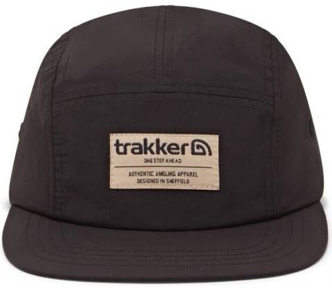 Trakker 5 Panel Black Cap