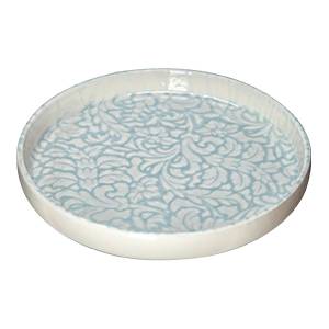 Saturnia Чиния с борд SATURNIA Tiffany, 20 см, светло синя (05117/ZTIBLU)