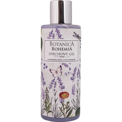 Bohemia Gifts & Cosmetics Botanica Levandule sprchový gel 200 ml