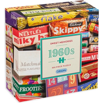 Gibsons Пъзел Gibsons от 500 части - Сладки спомени от 1960 (G3441)