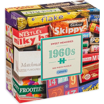Gibsons Пъзел Gibsons от 500 части - Сладки спомени от 1960 (G3441)