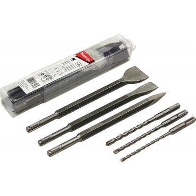 Makita D-58920 Súprava vrtákov a sekáčov SDS-plus, 6 ks