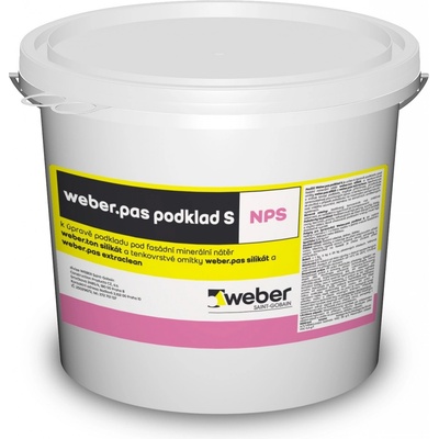 Weber Podkladní nátěr Silikátový Weberpas podklad S 5 kg