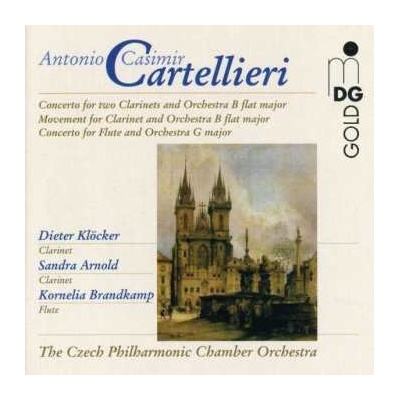 Antonio Casimir Cartellieri - Concerto For Two Clarinets And Orchestra CD