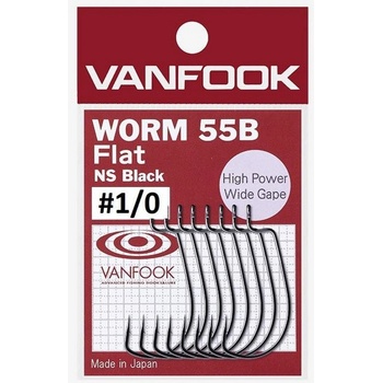 Vanfook Offset Worm 55B vel.1 7 ks