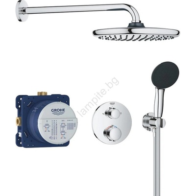 GROHE 34883000 - Душова система precision vitalio start 250, лъскав хром (gh1104)