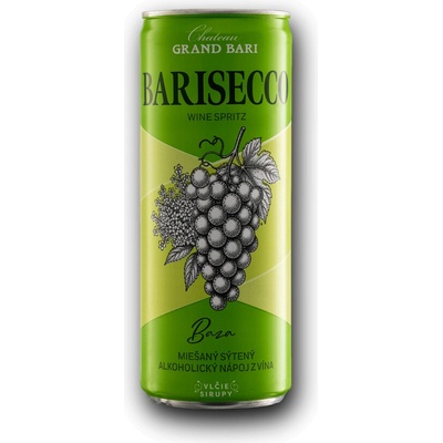 Grand Bari Barisecco Spritz Baza 4,5% 0,25 L (plechovka)
