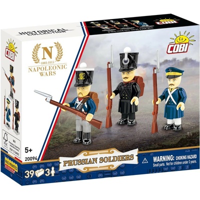 Cobi 20094 Pruští vojáci 3 figurky s doplňky