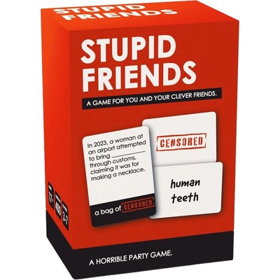 Настолна игра Stupid Friends: A Game for You and Your Clever Friends - Парти (‎SFFROG001)