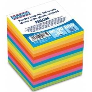 DONAU GLUED CUBE INTENSE COLORS 700 CARDS 9 X 9 X 9 X 9 CM 8315000-99