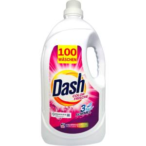Dash течен перилен препарат, 5000мл, 100 пранета, Colore Frische