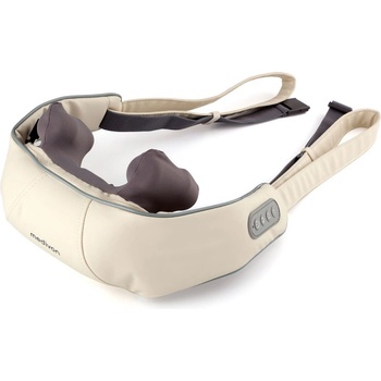 Medivon Масажор за врат Medivon Sooth, 6 3D глави, 3 нива, Загряване, Против муксулно напрежение и целулит, USB, Бежов (Medivon Sooth)