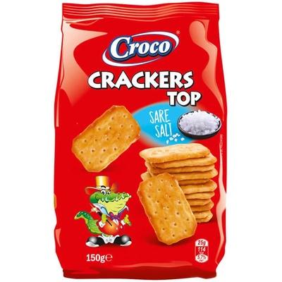 CROCO krekry so soľou 150 g