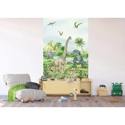 Ag Design FTD2P-5603 Dětská vliesová fototapeta na zed' Dino, rozměry 150 x 270 cm
