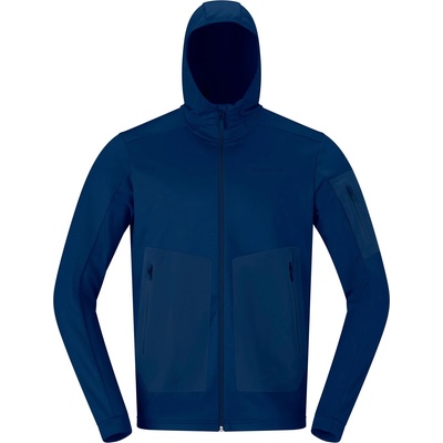 Norrøna Мъжко поларено яке Norrøna Falketind Warm2 Stretch Hood Fleece jacket - Indigo Night - размер XL (005-5581-0214)
