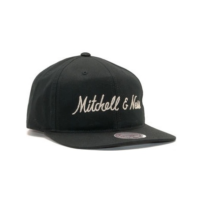 Mitchell & Ness Trade Mark Snapback Black Černá Bílá Černá