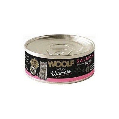 WOOLF WildCat Ultimate konz. Kitten Paté Losos 85g