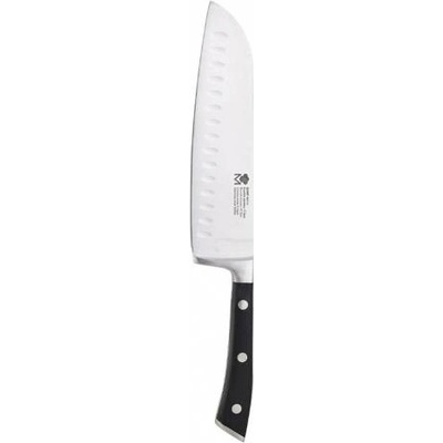 Masterpro Kuchynský nôž Santoku z nerezovej ocele 17,5 cm