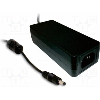 MEAN WELL GSM60A12-P1J Napájecí zdroj: spínaný; 12VDC; 5A; Výv: 5,5/2,1; 60W; 80÷264VAC