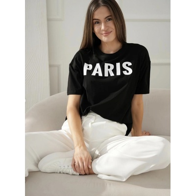 Tričko PARIS černá