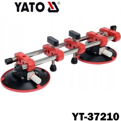 TOYA Вакуум вендуза, двойна, раздвижена, yato yt 37210, 150 мм, стоманен водач 440 мм (euro yt 37210)