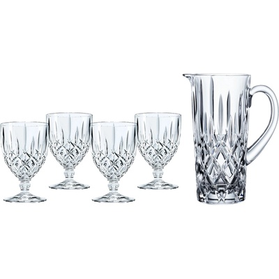 Nachtmann Чаши и кана NOBLESSE, комплект 5 бр. , прозрачни, Nachtmann (NM102387)