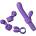 Magic Stick rabbit vibrátor Purple