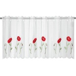 Sehlbach Бяла завеса 155x45 cm Poppies - Sehlbach (160074-5085)