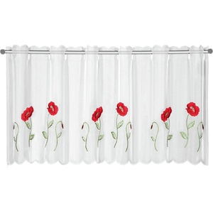 Sehlbach Бяла завеса 155x45 cm Poppies - Sehlbach (160074-5085)