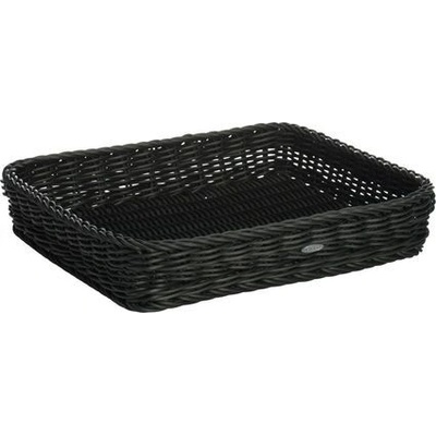 Westmark Koš pletený GN 1/2 32,5x26,5x6,5 cm černý