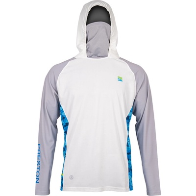 Preston Innovations tričko Performance Hooded Sun Shirt UPF-40