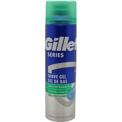 Procter Gamble Gillette Gel 200ml SERIES Sensitive Soothing Ks