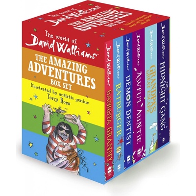 The World of David Walliams: The Amazing Adventures Box Set – David Walliams