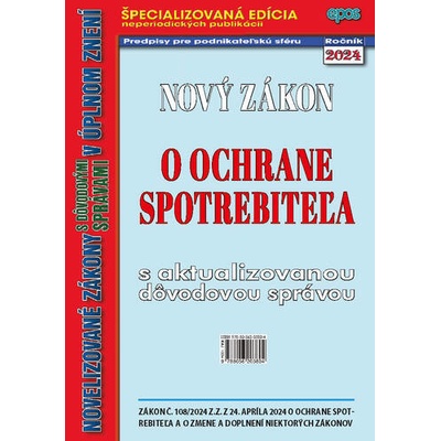 Nový zákon o ochrane spotrebiteľa 12/2024
