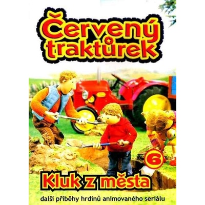 Červený traktůrek 6 DVD