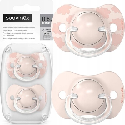 Suavinex cumlík SX Pro fyziologický Dreams 2 ks ružová