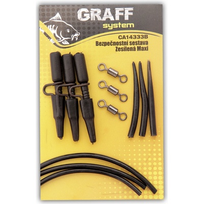 Graff System Bezpečnostní Sestava Zesílená Maxi Černá