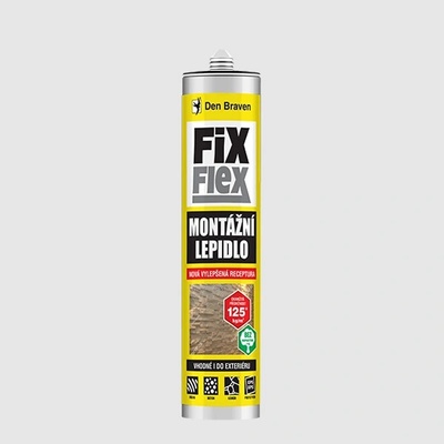 Debbex Fix Flex montážní lepidlo 310g biele