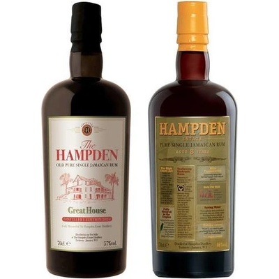 Hampden Estate Great House Distillery Edition 2024 57% 0,7 l a Hampden Estate 8y 46% 0,7 l (set)